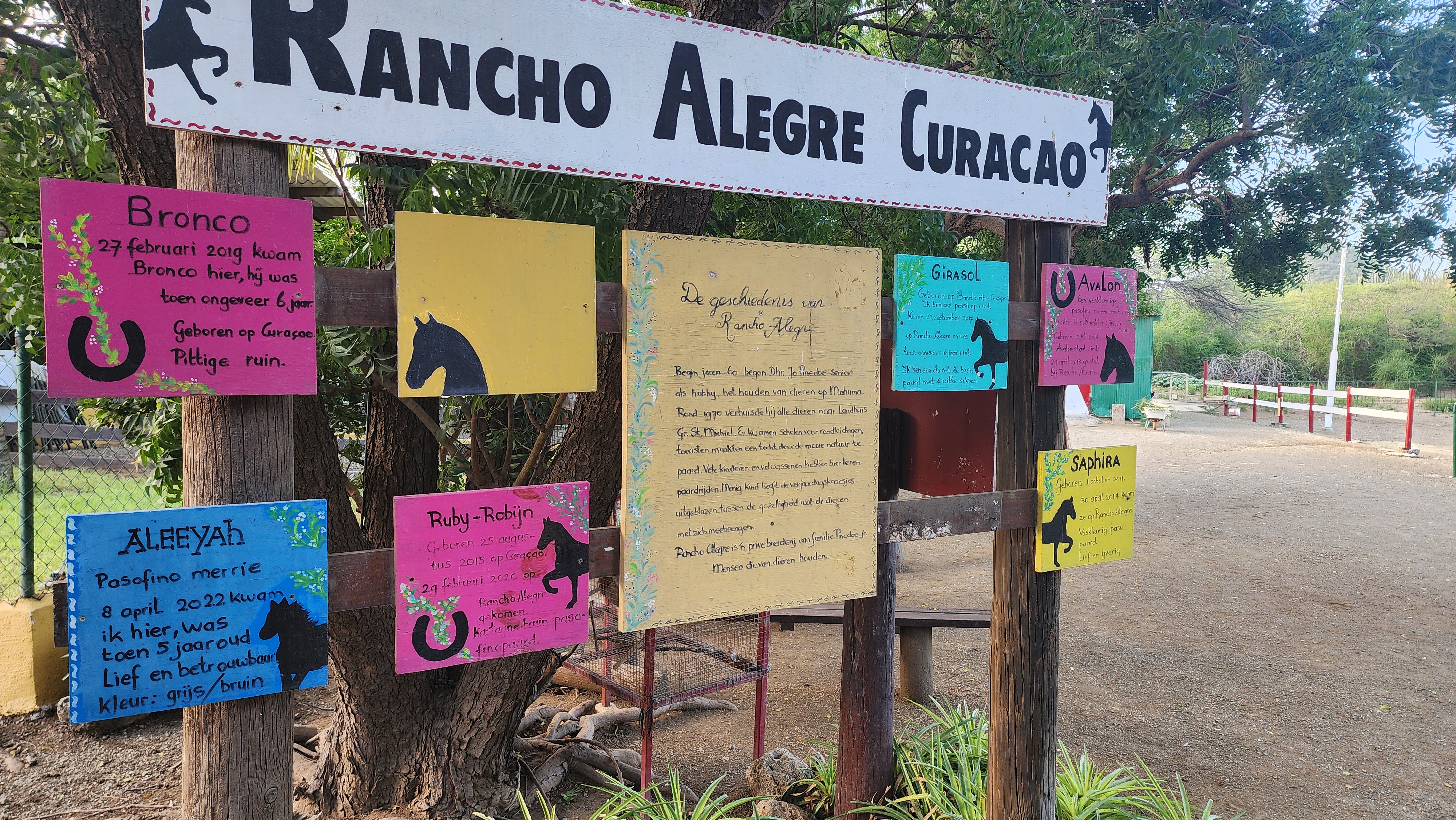 On the trail in Curaçao