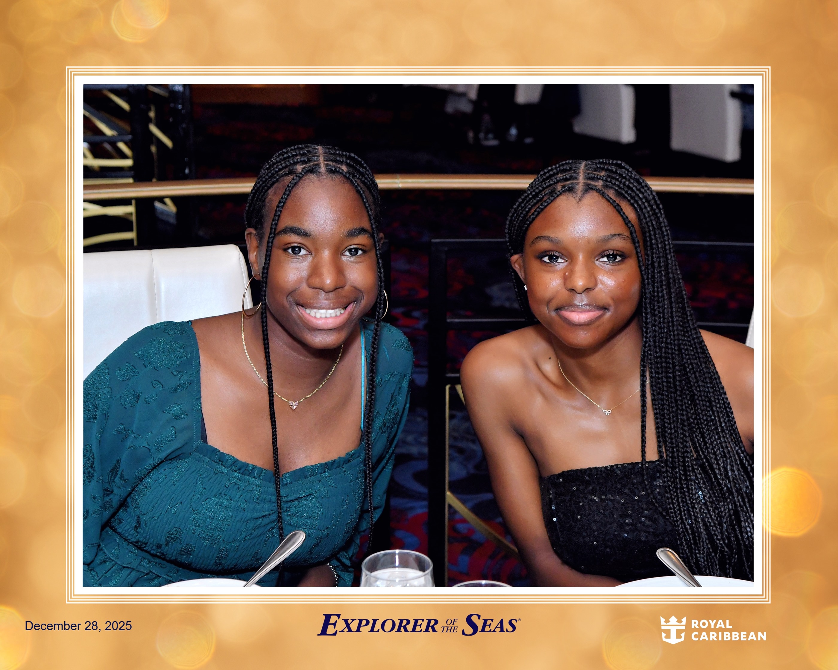 Dressed up for dinner