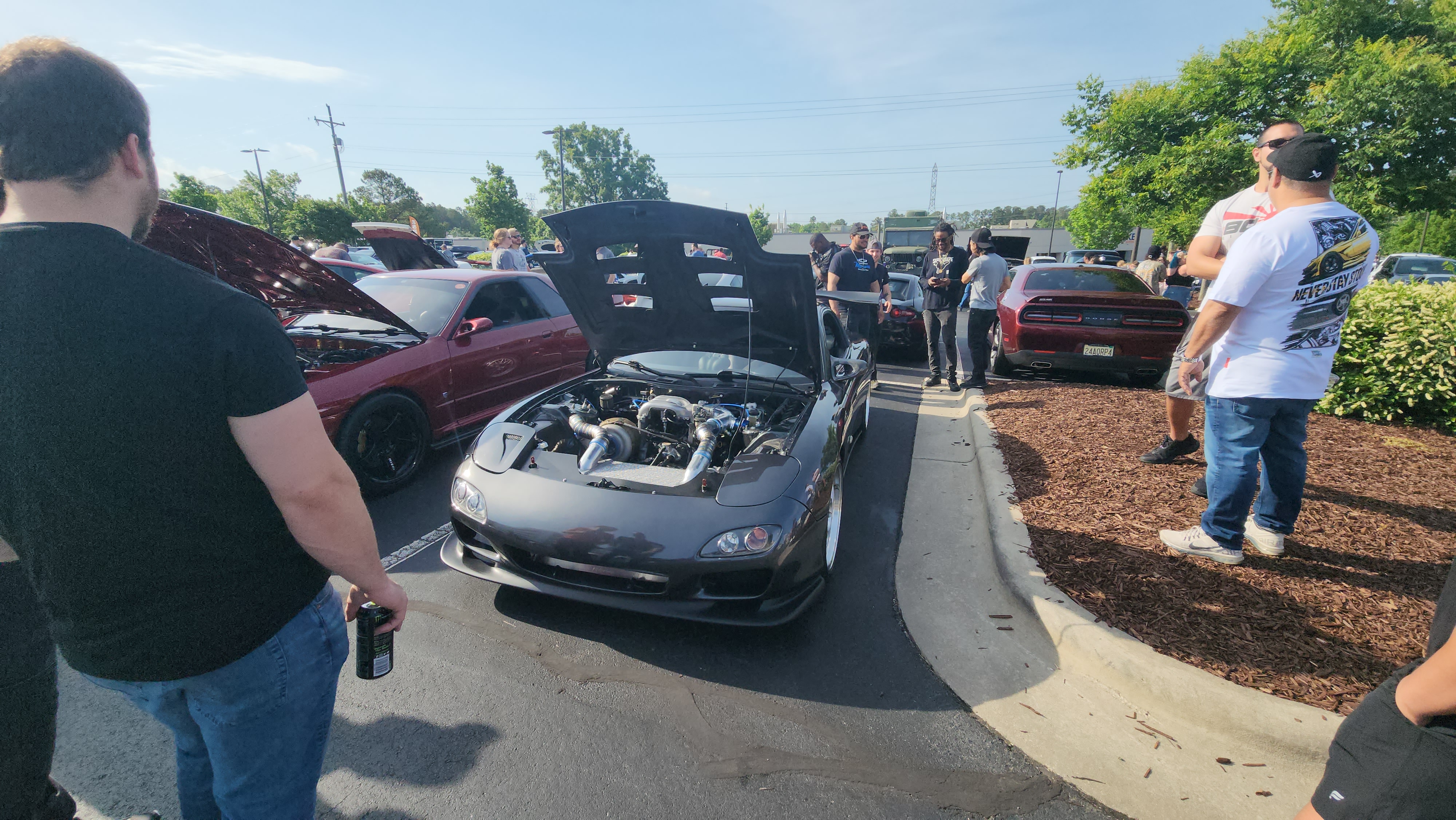 Mazda RX-7 FD3S single-turbo rotary setup